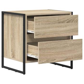 Nachttisch 2 pcs Sonoma 50 x 39,5 x 50 cm Holzwerkstoff