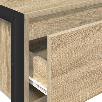 Beistelltisch Sonoma 100 x 36 x 75 cm Holzwerkstoff