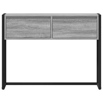 Beistelltisch Graues Sonoma 100 x 36 x 75 cm Holzwerkstoff