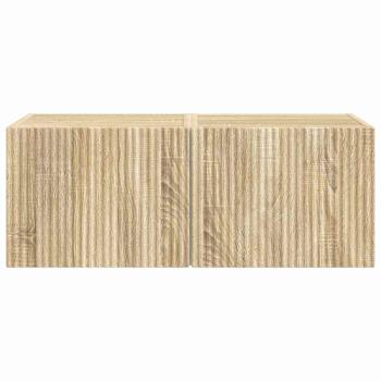 TV-Wandschrank 2 pcs Sonoma 60 x 31 x 29,5 cm Holzwerkstoff