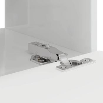 TV-Wandschrank Glänzend Weiß 60 x 31 x 29,5 cm Holzwerkstoff