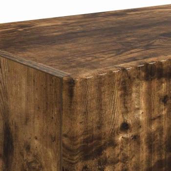 TV-Wandschrank Wandmontiert Geräucherte Eiche 60 x 31 x 29,5 cm