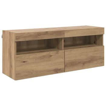 TV-Wandgeräte 6 pcs Altholz 100 x 30 x 40 cm Holzwerkstoff