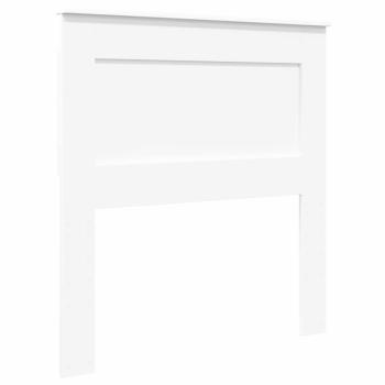 Bettrahmen mit Schubladen Weiß 90 x 190 cm Holzwerkstoff