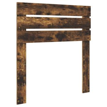 Bettrahmen Geräucherte Eiche 90 x 190 cm Holzwerkstoff