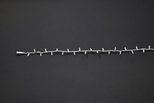 ARDEBO.de - LED StringLite® 160 LED warm weiß,  klare Kappe,8m