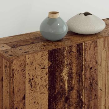 TV-Wandmöbel Wandmontiert 5 pcs Altholz Holzwerkstoff