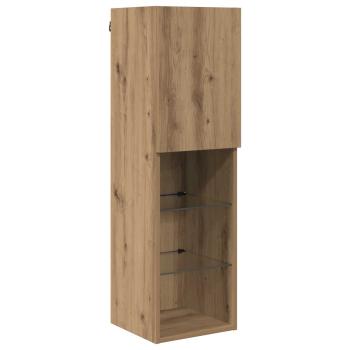 TV-Schränk Wandmontiert 7 pcs Artisan-Eiche Holzwerkstoff