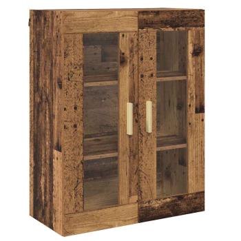 Highboard Altholz 69,5 x 34 x 180 cm Holzwerkstoff