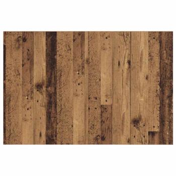 Kopfteil mit Schrank mit Schubladen 3 pcs Altholz Holzwerkstoff