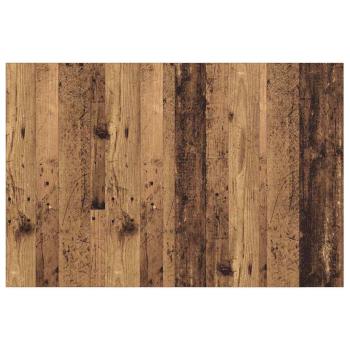 Kopfteil mit Schrank mit Schubladen 3 pcs Altholz Holzwerkstoff