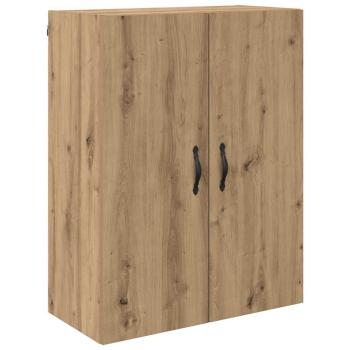 Highboard 2 pcs Artisan-Eiche Engineered Wood und Glas