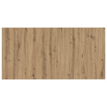 Kopfteil mit Schrank 3 pcs Artisan-Eiche Holzwerkstoff