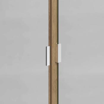 Badezimmerschrank-Set mit Regal Artisan-Eiche Holzwerkstoff