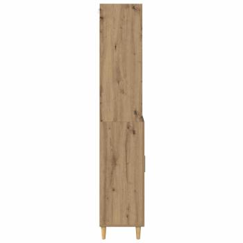Highboard Artisan-Eiche 69,5 x 32,5 x 180 cm Holzwerkstoff