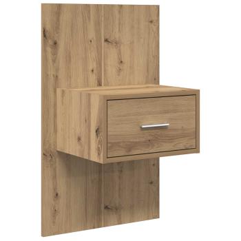 Kopfteil mit Schrank 3 pcs Artisan-Eiche Holzwerkstoff
