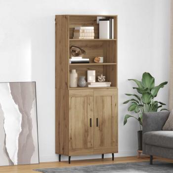 ARDEBO.de - Highboard Artisan-Eiche 69,5 x 34 x 180 cm
