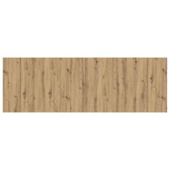 Kopfteil mit Schrank 3 pcs Artisan-Eiche Holzwerkstoff