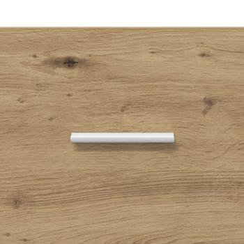 Kopfteil mit Schrank 3 Stk. Artisan-Eiche Holzwerkstoff