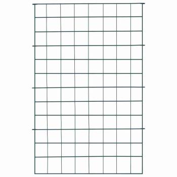 Teichzaun Set 8 pcs Grün 50 x 80 cm Stahl