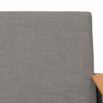 Sessel Taupe 59 x 75 x 78 cm Stoff