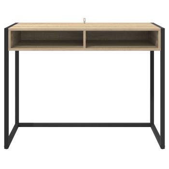 Schreibtisch mit Speicher Sonoma 100 x 50 x 75 cm Holzwerkstoff