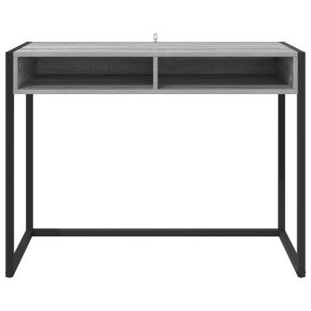 Schreibtisch Graues Sonoma 100 x 50 x 75 cm Holzwerkstoff