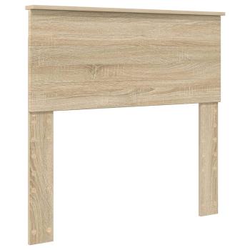 ARDEBO.de - Aufbewahrungsbett Sonoma-Eiche 90 x 190 cm Holzwerkstoff