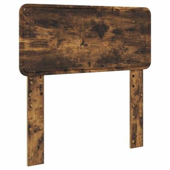 Aufbewahrungsbett Geräucherte Eiche 100 x 200 cm Holzwerkstoff