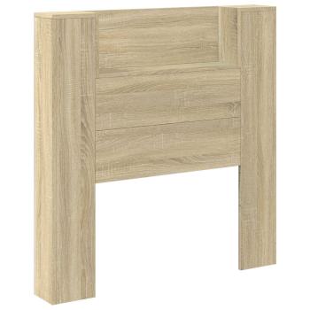 Kopfteil Sonoma-Eiche 100 x 16,5 x 103,5 cm Holzwerkstoff