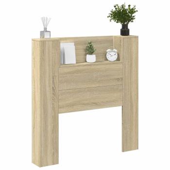 Kopfteil Sonoma-Eiche 100 x 16,5 x 103,5 cm Holzwerkstoff