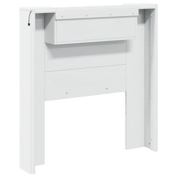 Kopfteil mit Kopfteil Weiß 100 x 16,5 x 103,5 cm Holzwerkstoff