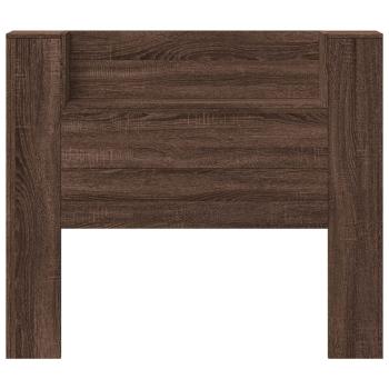 Kopfteil Braun Eichen-Optik 120 x 16,5 x 103,5 cm Holzwerkstoff