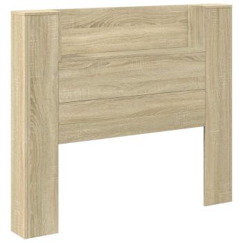 Kopfteil Sonoma-Eiche 120 x 16,5 x 103,5 cm Holzwerkstoff