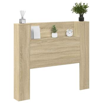 Kopfteil Sonoma-Eiche 120 x 16,5 x 103,5 cm Holzwerkstoff