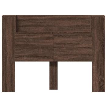 Kopfteil Braun Eichen-Optik 140 x 16,5 x 103,5 cm Holzwerkstoff