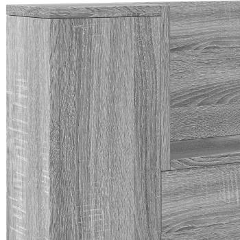Kopfteil Graues Sonoma 160 x 16,5 x 103,5 cm Holzwerkstoff