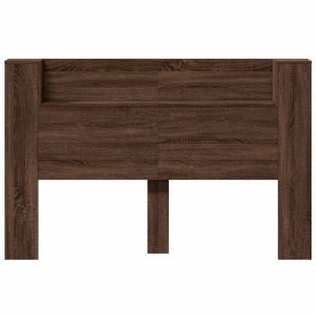 Kopfteil Braun Eichen-Optik 160 x 16,5 x 103,5 cm Holzwerkstoff