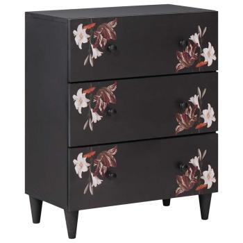 ARDEBO.de - Stauraumschränke Mehrfarbig 60 x 33,5 x 75 cm Massivholz Mango