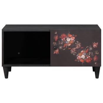 Couchtisch Mehrfarbig 80 x 50 x 40 cm Massivholz Mango