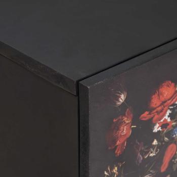 Couchtisch Mehrfarbig 80 x 50 x 40 cm Massivholz Mango