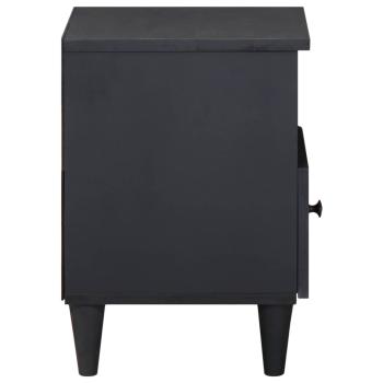 Nachttisch 2 pcs Braun 40 x 33 x 46 cm Massivholz Mango