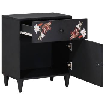 Nachttisch Mehrfarbig 50 x 33 x 60 cm Massivholz Mango