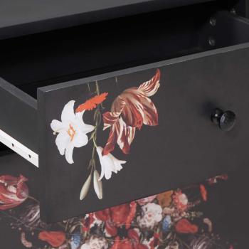 Nachttisch Mehrfarbig 50 x 33 x 60 cm Massivholz Mango