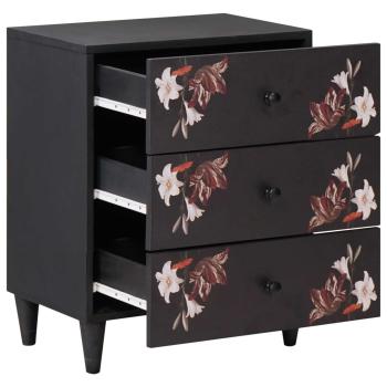 Nachttisch Mehrfarbig 50 x 33 x 60 cm Massivholz Mango