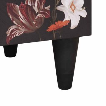 Nachttisch Mehrfarbig 50 x 33 x 60 cm Massivholz Mango