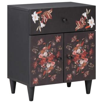 ARDEBO.de - Nachttisch Mehrfarbig 50 x 33 x 60 cm Massivholz Mango