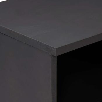 ARDEBO.de - Stauraumschränke Mehrfarbig 100 x 33,5 x 46 cm Massivholz Mango