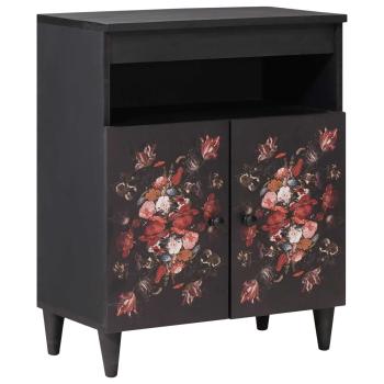 ARDEBO.de - Stauraumschränke Mehrfarbig 60 x 33,5 x 75 cm Massivholz Mango