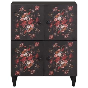 Stauraumschränke Mehrfarbig 60 x 33,5 x 75 cm Massivholz Mango